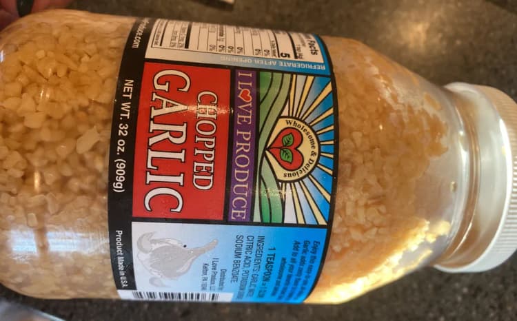 I Love Produce Chopped Garlic