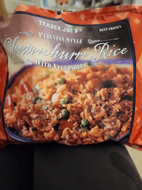 Trader Joe'S Peruvian Style Chimichurri Rice With Vegetables
