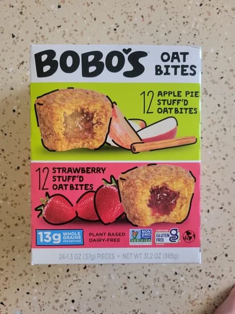 Bobo'S Strawberry & Apple Pie Oat Bites
