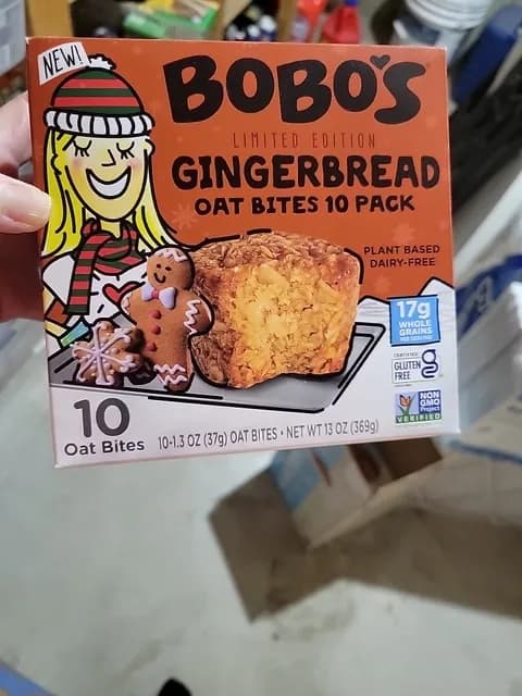 Bobo'S Limited Edition Gingerbread Oat Bites