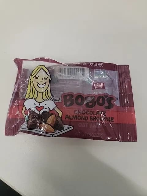 Bobo'S Chocolate Almond Brownie Oat Bite