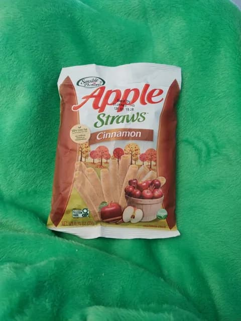 Sensible Portions Apple Straws Cinnamon Multigrain Snack