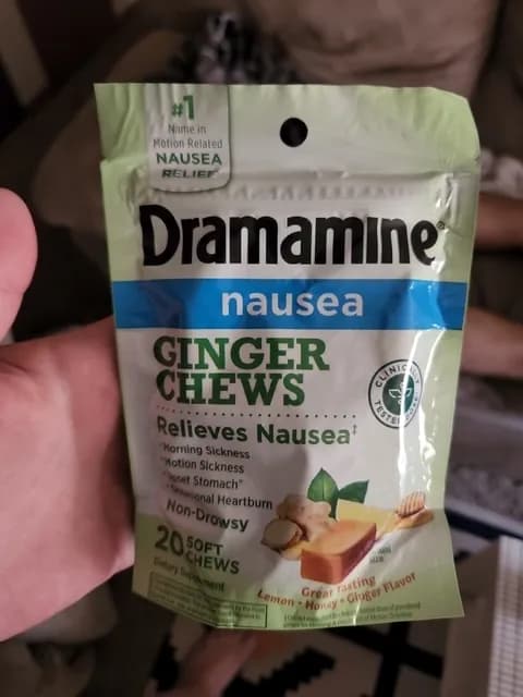 Dramamine Nausea Ginger Chews