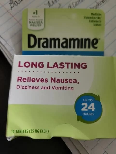 Dramamine Nausea Long Lasting