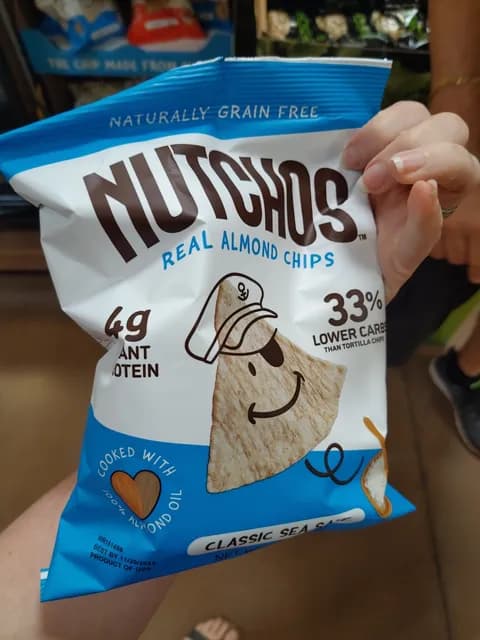 Nutchos Classic Sea Salt Real Almond Chips