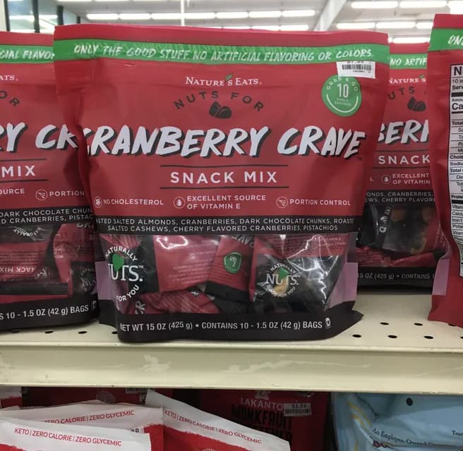 Nature'S Eats Nuts For Cranberry Crave Snack Mix