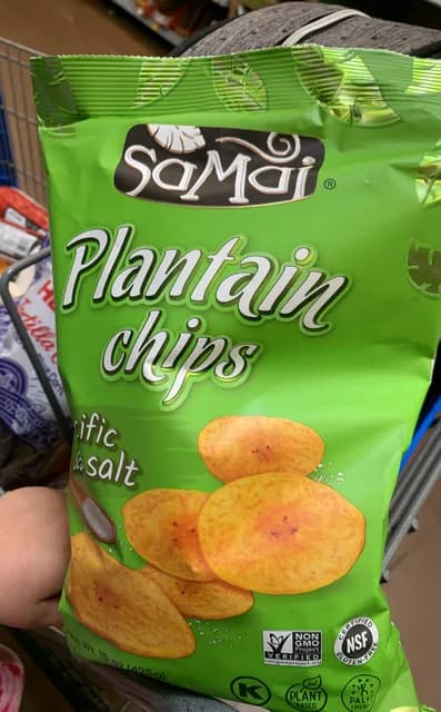 Samai Plantain Chips Pacific Sea Salt