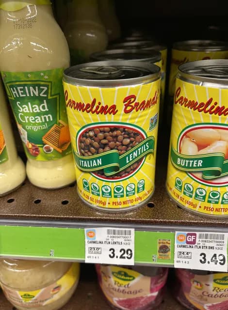 Carmelina Brands Italian Lentils