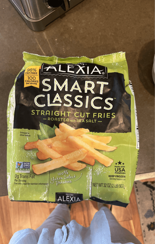 Alexia Smart Classics Straight Cut Fries Roasted With Sea Salt