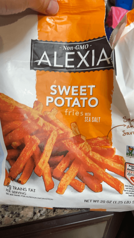 Is it Milk Free? Alexia Sweet Potato Fries With Sea Salt