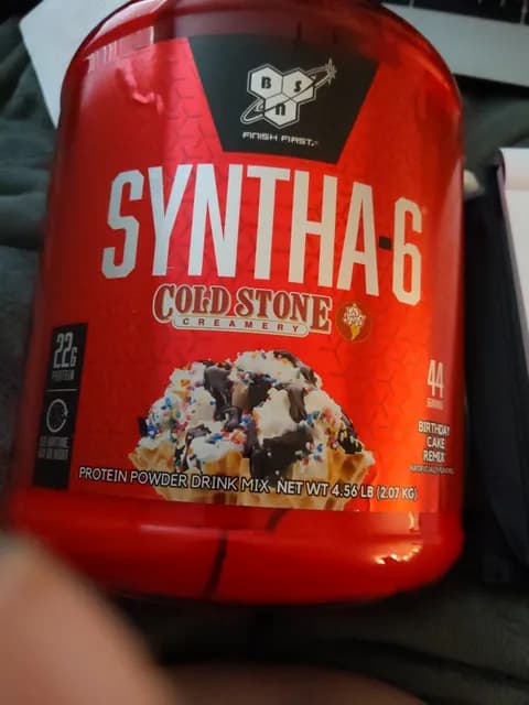 Bsn Syntha-6 Cold Stone Creamery Birthday Cake Mix Protein Powder Drink Mix
