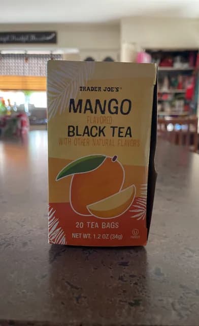 Trader Joe'S Mango Flavored Black Tea With Other Natural Flavors