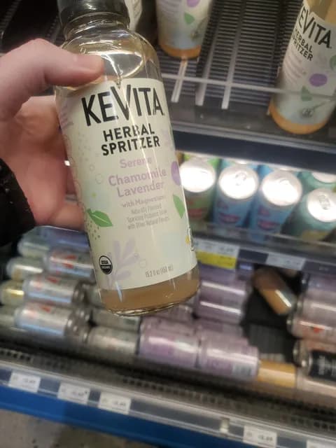 Kevita Herbal Spritzer Chamomile Lavender With Magnesium