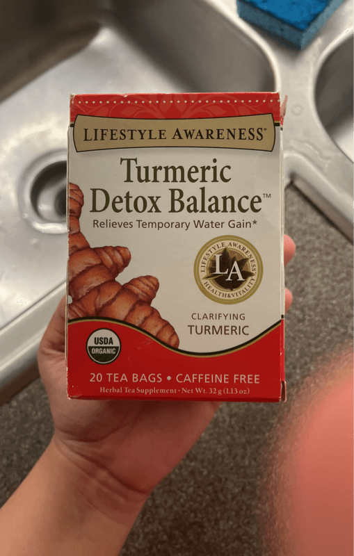 Lifestyle Awareness Turmeric Detox Balance Tea
