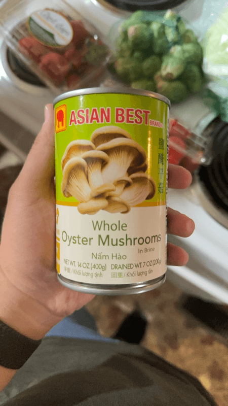 Asian Best Whole Oyster Mushrooms In Brine