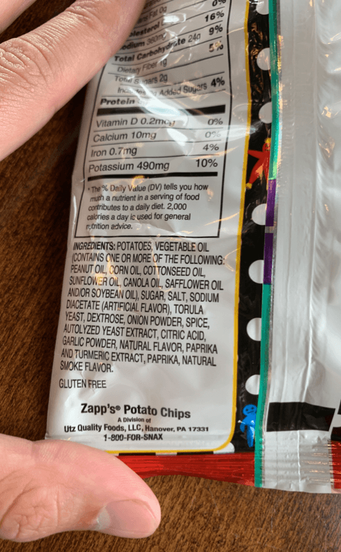 Zapp'S Potato Chips New Orleans Kettle Style Voodoo Heat