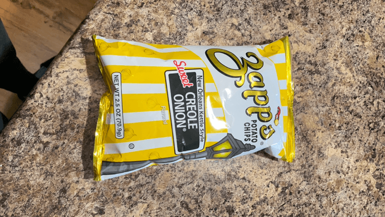 Zappo Potato Chips New Orleans Kettle Style Sweet Creole Onion