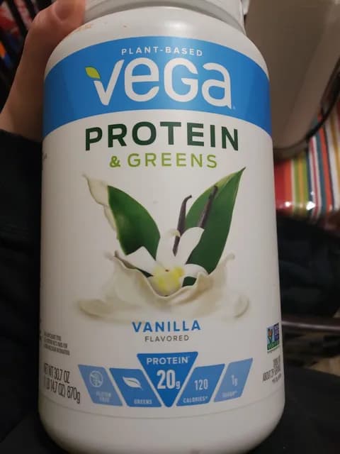 Vega Plant-Based Protein And Greens Vanilla