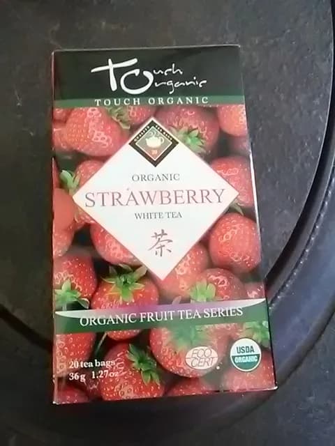 Touch Organic Strawberry White Tea Organic Fruit Tea Series