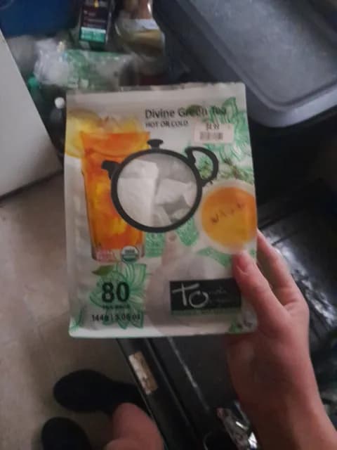 Touch Organic Divine Hot Or Cold Green Tea
