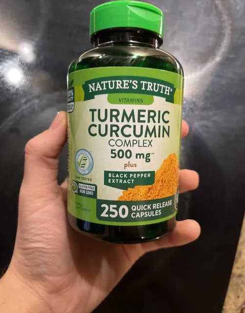 Nature'S Truth Vitamins, Turmeric Curcumin Complex Plus Black Pepper Extract