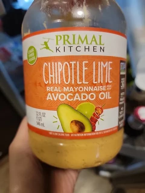 Primal Kitchen Chipotle Lime Real Mayonnaise Made With Avocado Oil