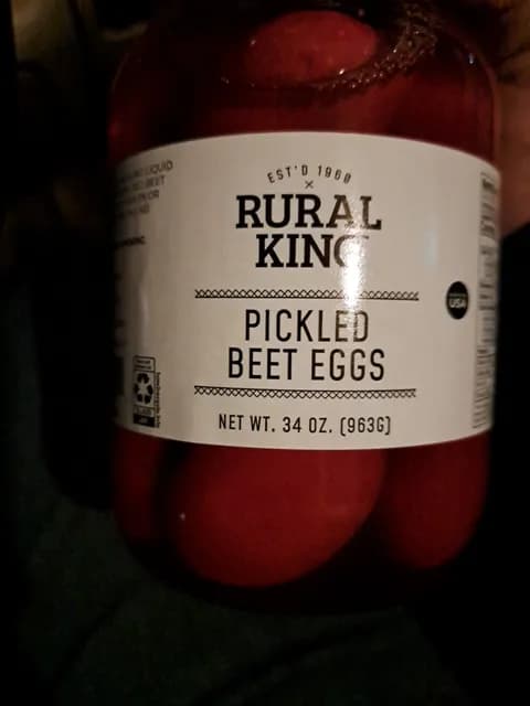 Rural King Pickled Beet Eggs