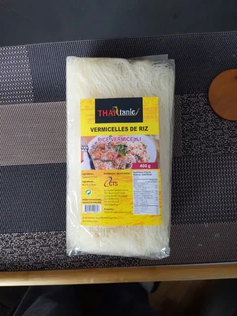 Thai Tanic Rice Vermicelli