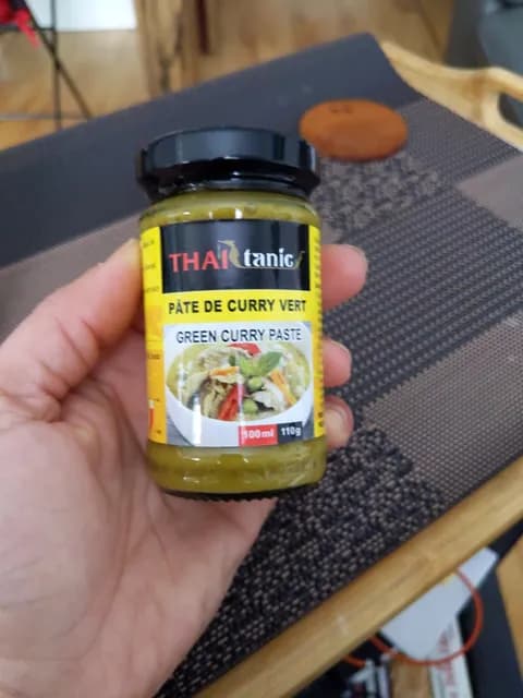 Thai Tanic Green Curry Paste