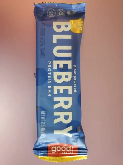Good! Snacks Blueberry Protein Bar