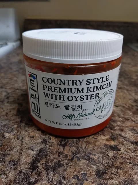 Tobagi Country Style Premium Kimchi With Oyster