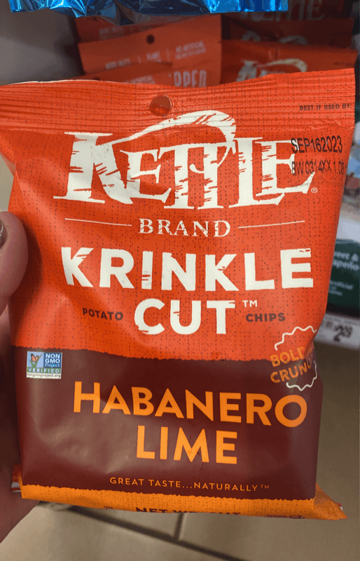 Kettle Brand Habanero Lime Krinkle Cut Potato Chips