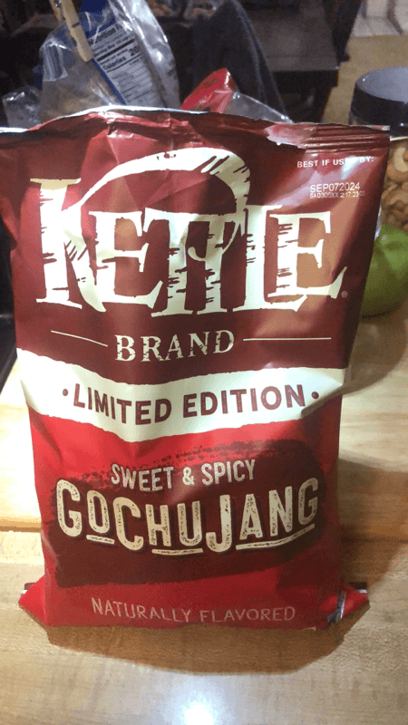 Kettle Brand Limited Edition Sweet & Spicy Gochujang Potato Chips