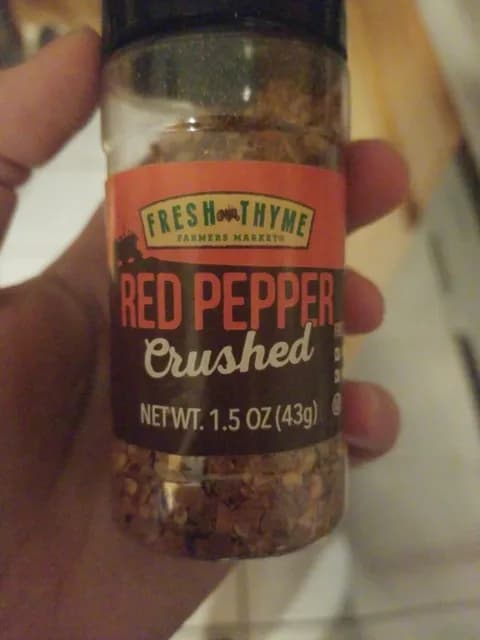 Fresh Thyme Farmers Market Crushed Red Pepper