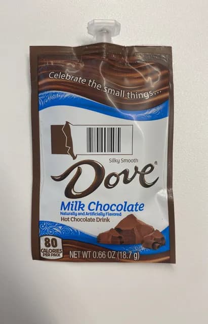 Dove Silky Smooth Hot Milk Chocolate Drink