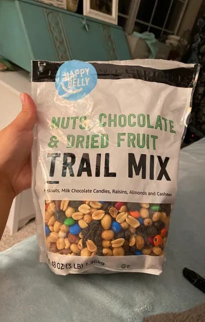 Happy Belly Nuts, Chocolate & Dried Fruit Trail Mix