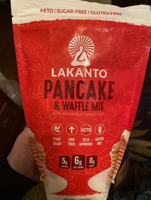 Lakanto Pancake & Waffle Mix With Monkfruit Sweetener