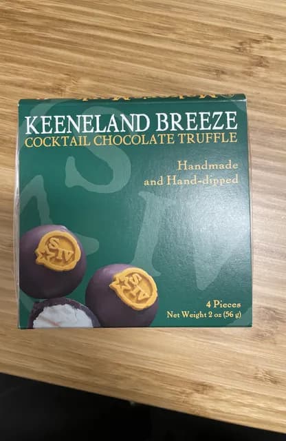 Keeneland Breeze Cocktail Chocolate Truffle