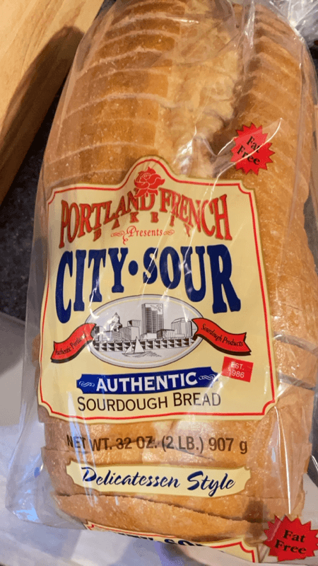 Portland French Bakery City Sour Authentic Sourdough Bread