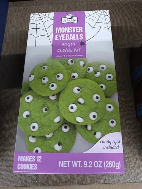 In The Mix Monster Eyeballs Sugar Cookie Kit