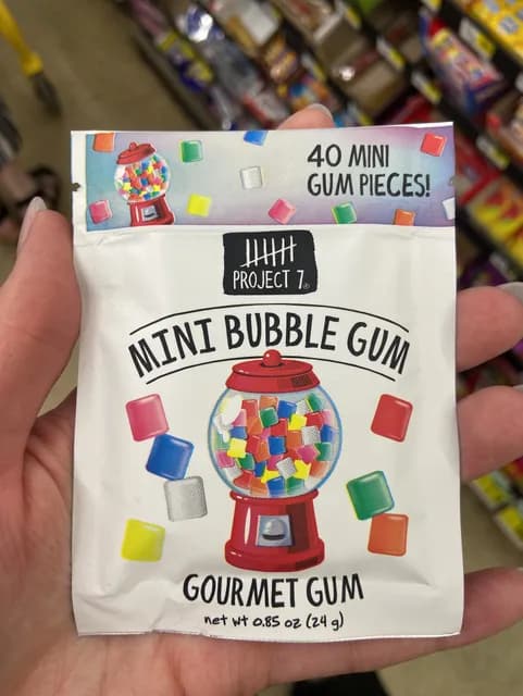 Project 7 Mini Bubble Gum Gourmet Gum