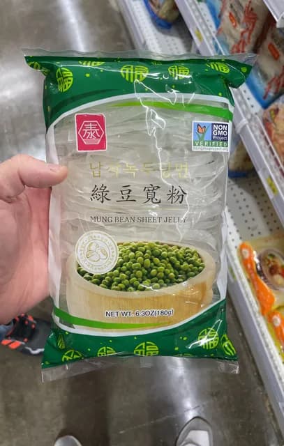 Mung Bean Sheet Jelly