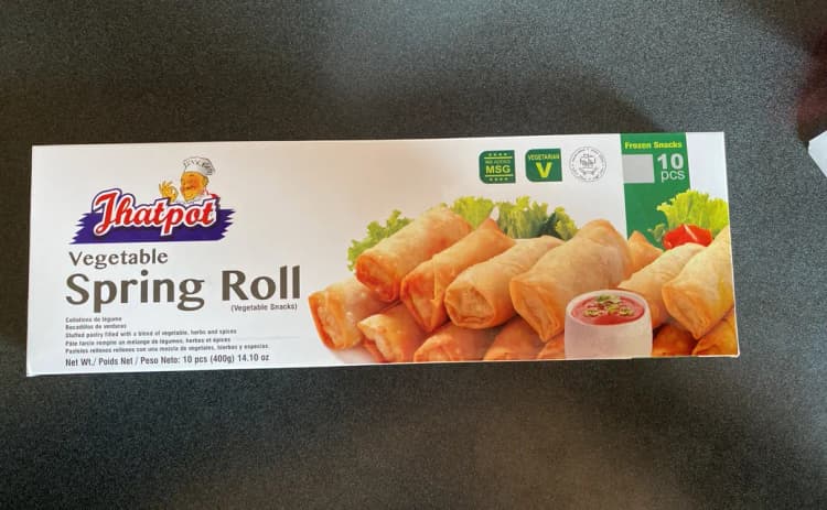 Jhatpot Vegetable Spring Roll