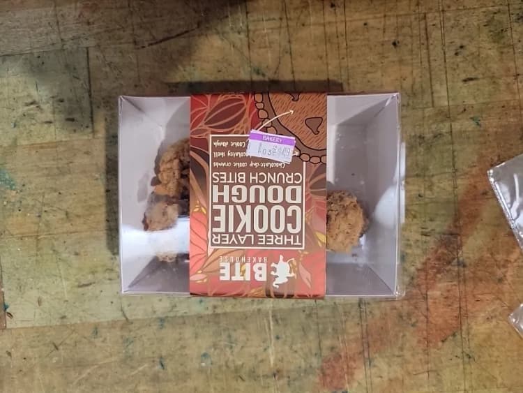 Bite Bakehouse Three Layer Cookie Dough Crunch Bites