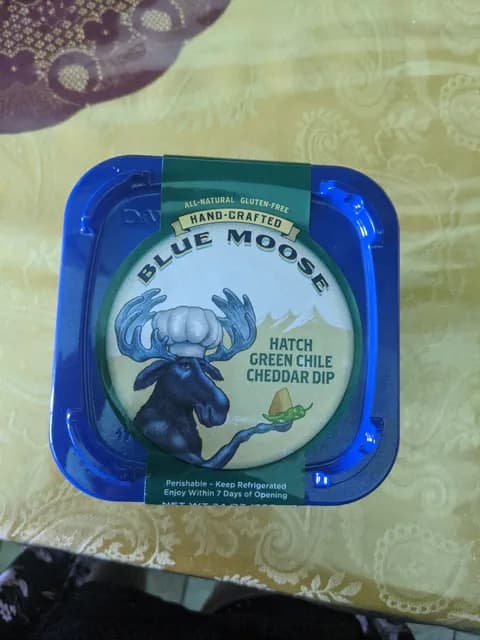 Blue Moose Hand-Crafted Hatch Green Chile Cheddar Dip