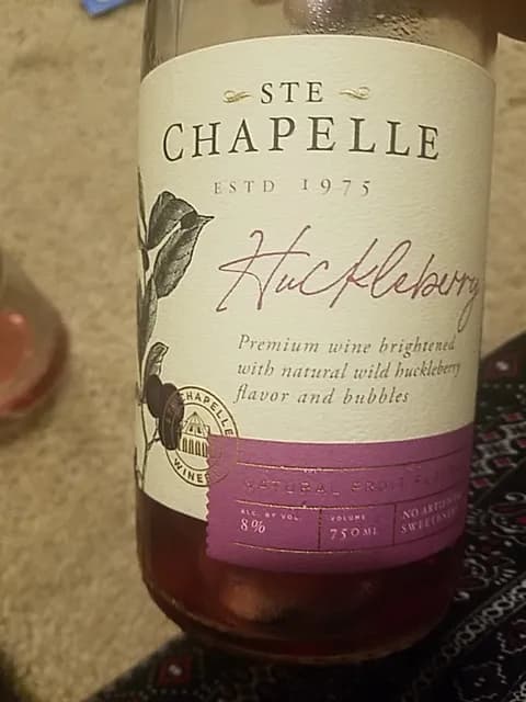 Ste Chapelle Huckleberry Wine