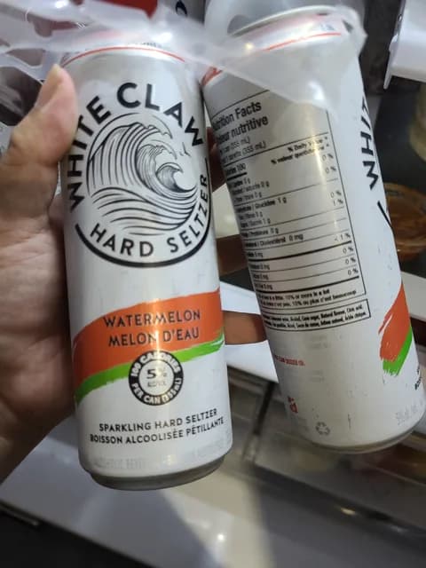 White Claw Watermelon Sparkling Hard Seltzer