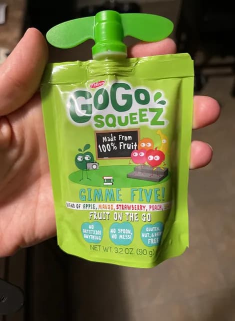 Gogo Squeez Fruit On The Go, Gimme Five!