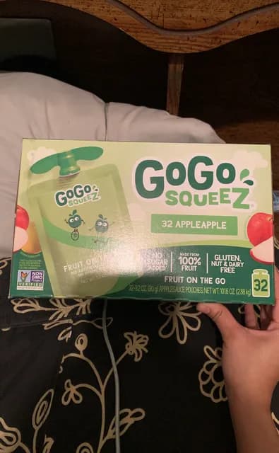 Gogo Squeez 32 Appleapple Fruit On The Go