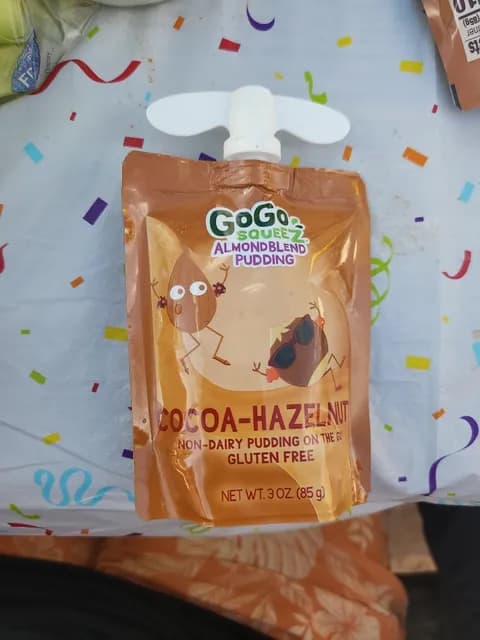 Gogo Squeez Cocoa-Hazelnut Almond Blend Pudding